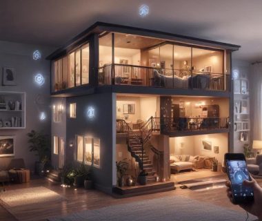 Mobile phone controlling a home